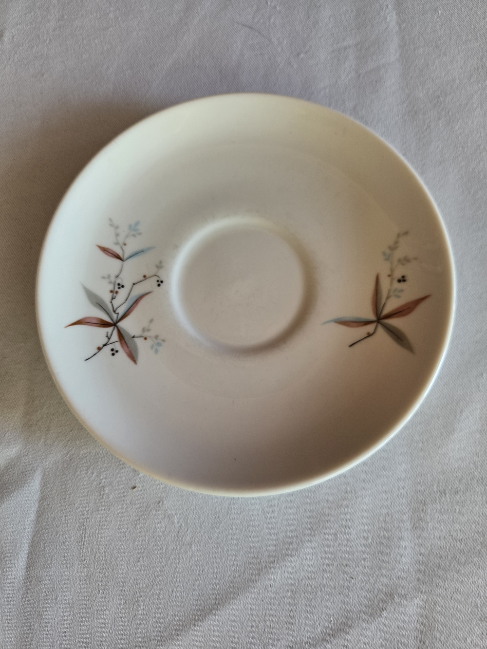 Carefree True China by Syracus Floral Saucer